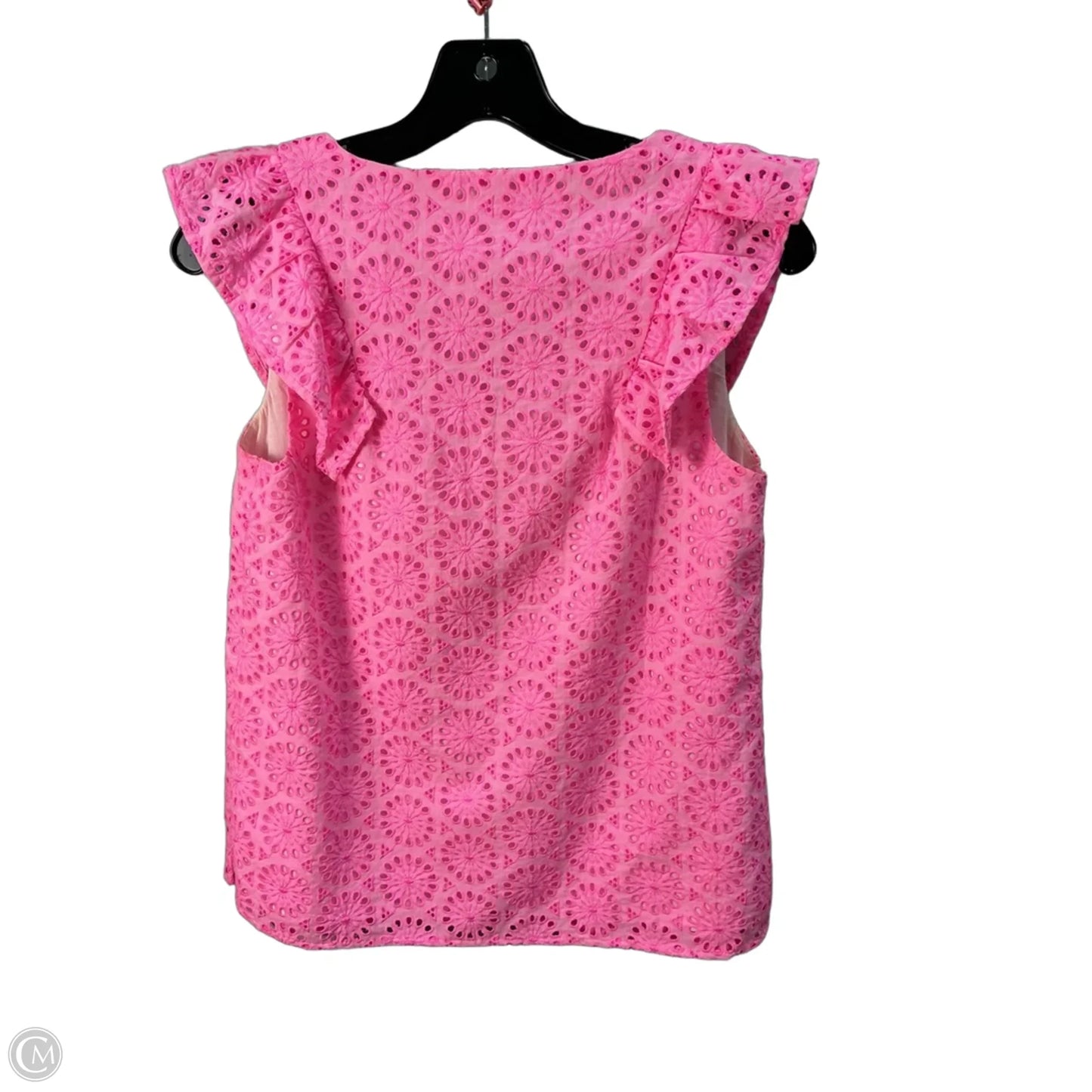 Top Sleeveless Designer By Lilly Pulitzer In Pink, Size: Xs