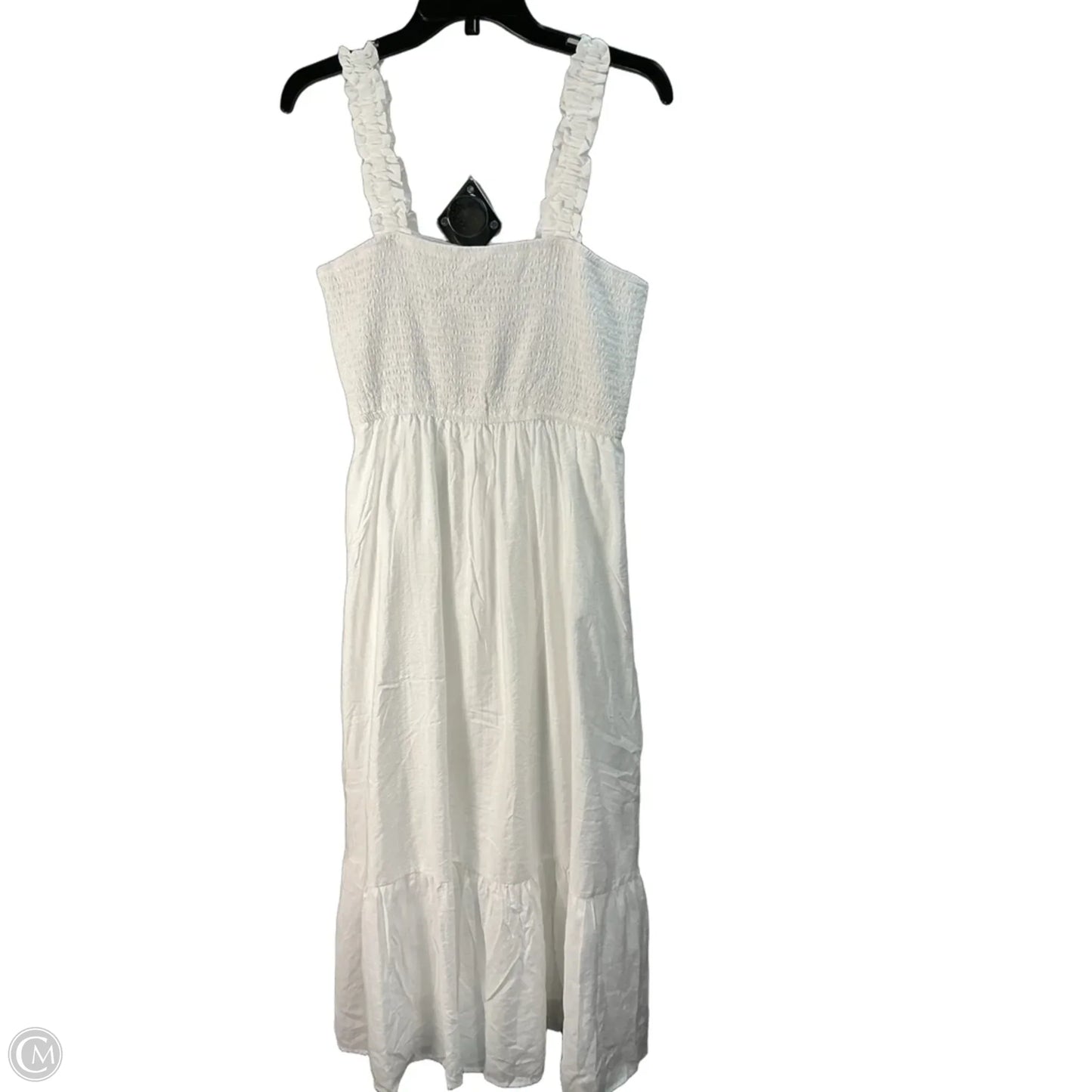 Dress Casual Midi By Nordstrom In White, Size: M
