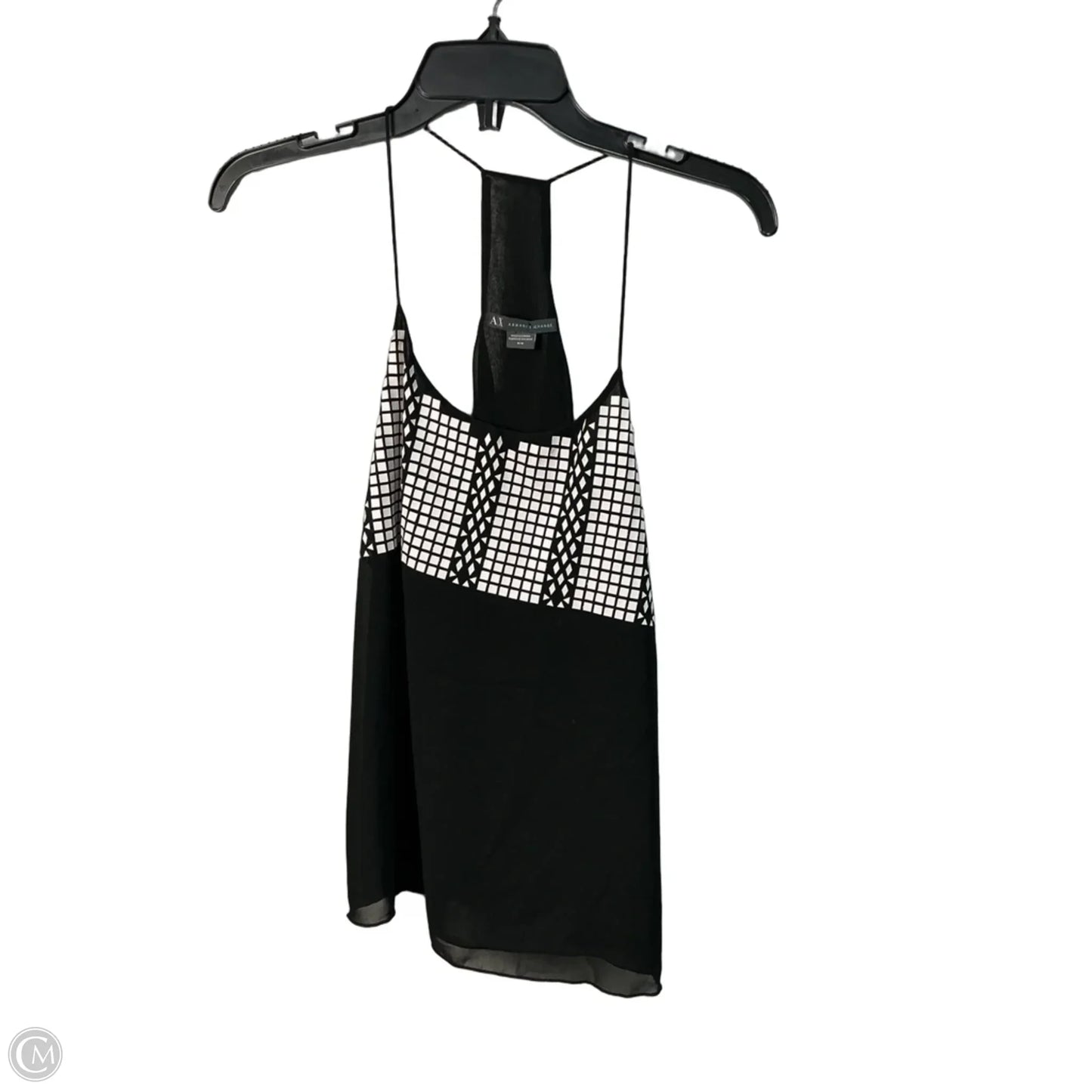 Top Sleeveless By Armani Exchange In Black, Size: M