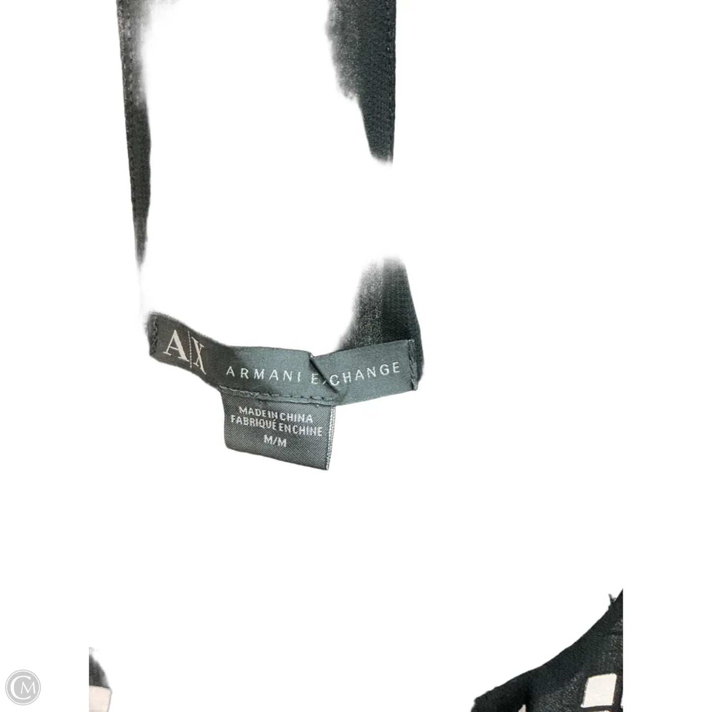 Top Sleeveless By Armani Exchange In Black, Size: M