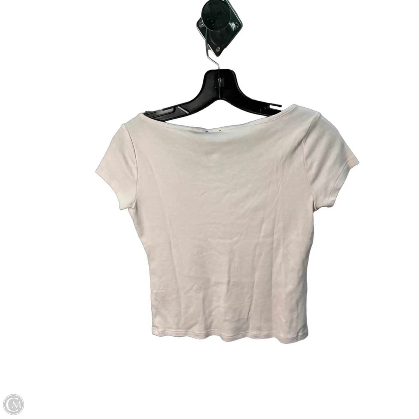 Top Short Sleeve Basic By Ann Taylor In Pink, Size: Xs