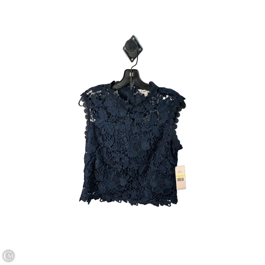 Top Sleeveless By Nanette By Nanette Lepore In Navy, Size: M