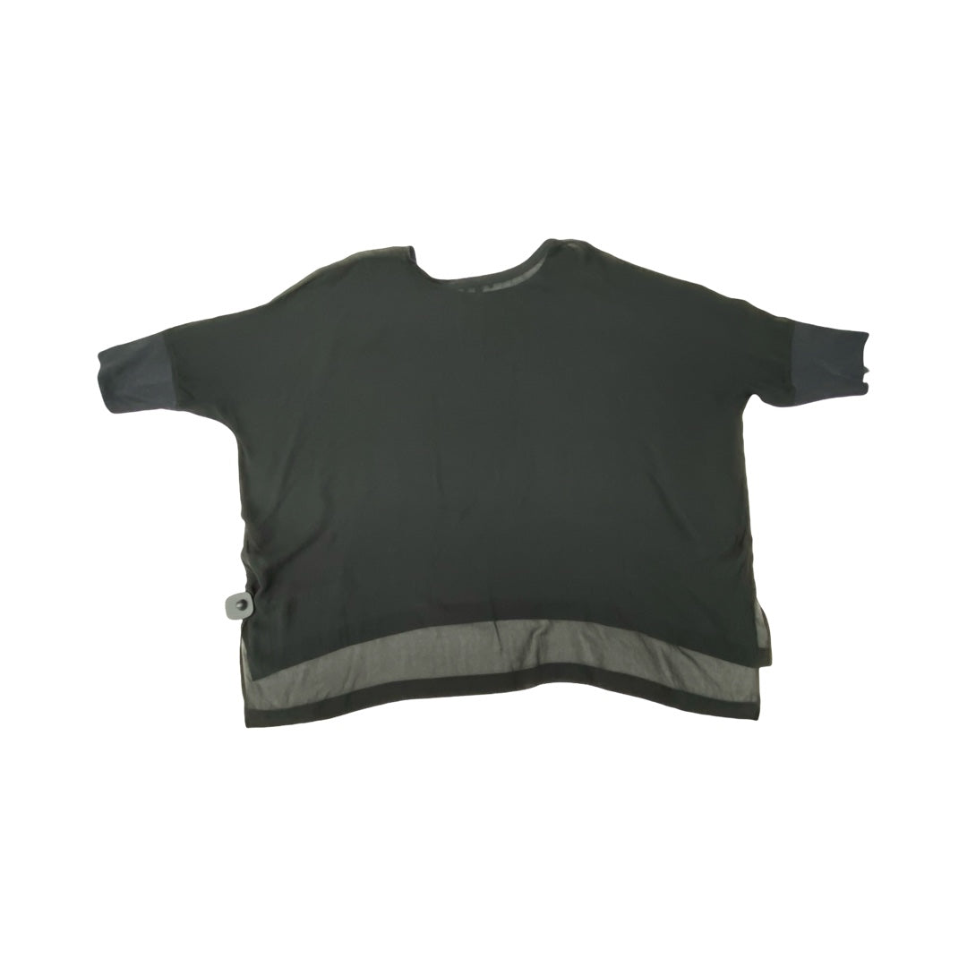 Top Ss Designer By Eileen Fisher In Black, Size:L