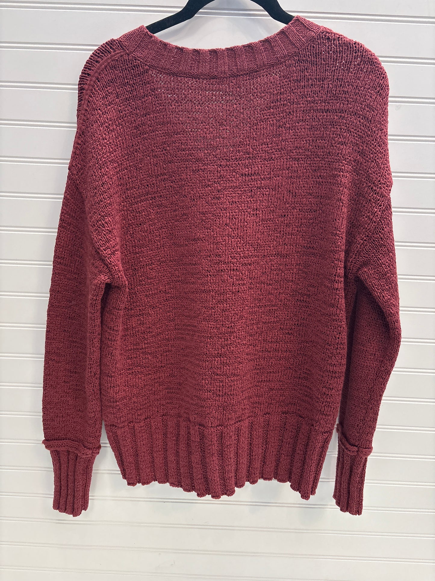 Sweater By Elliot Lauren In Rust, Size: S