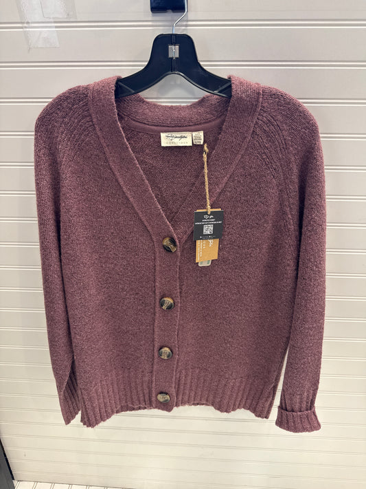 Sweater Cardigan By Rd Style In Mauve, Size: Xs