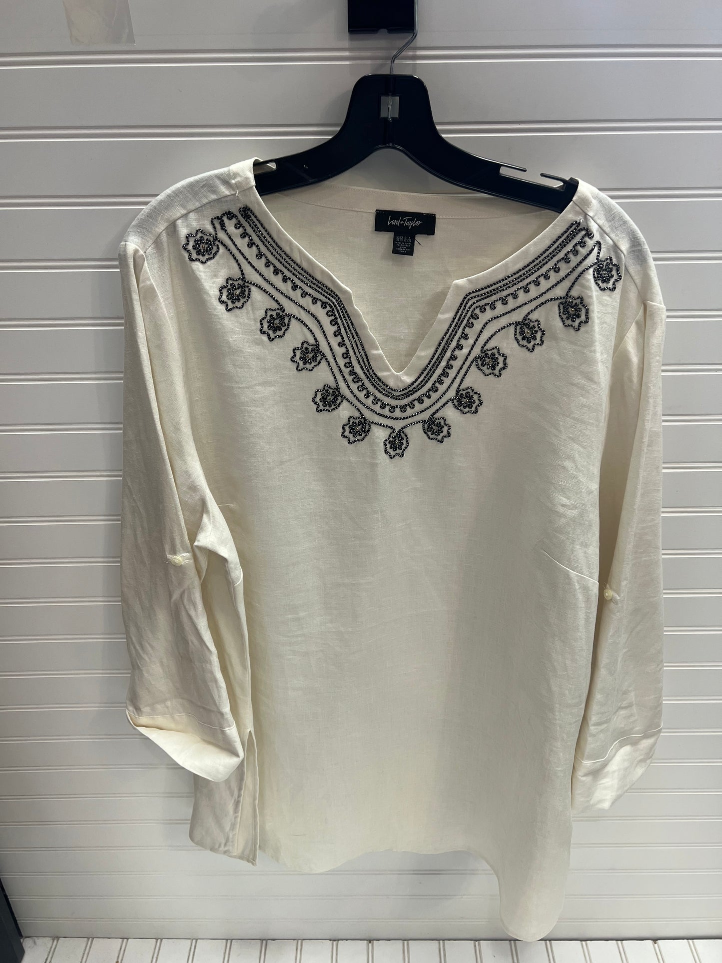 Tunic 3/4 Sleeve By Lord And Taylor  Size: Xl