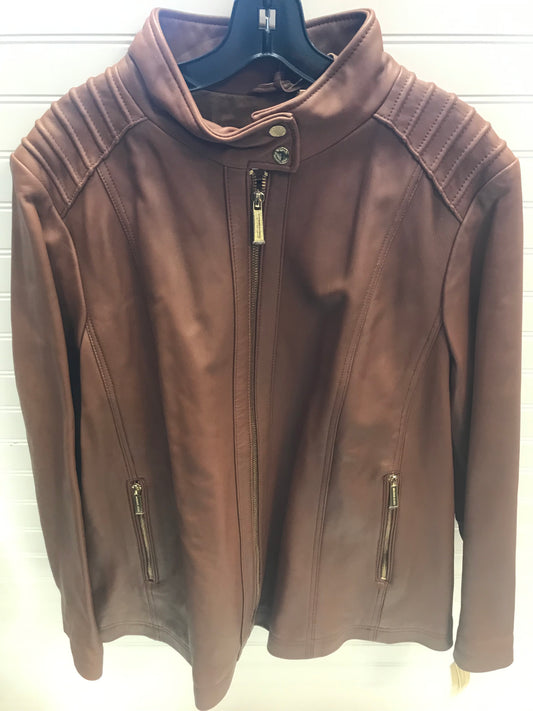 Jacket Moto Leather By Michael By Michael Kors  Size: 2x
