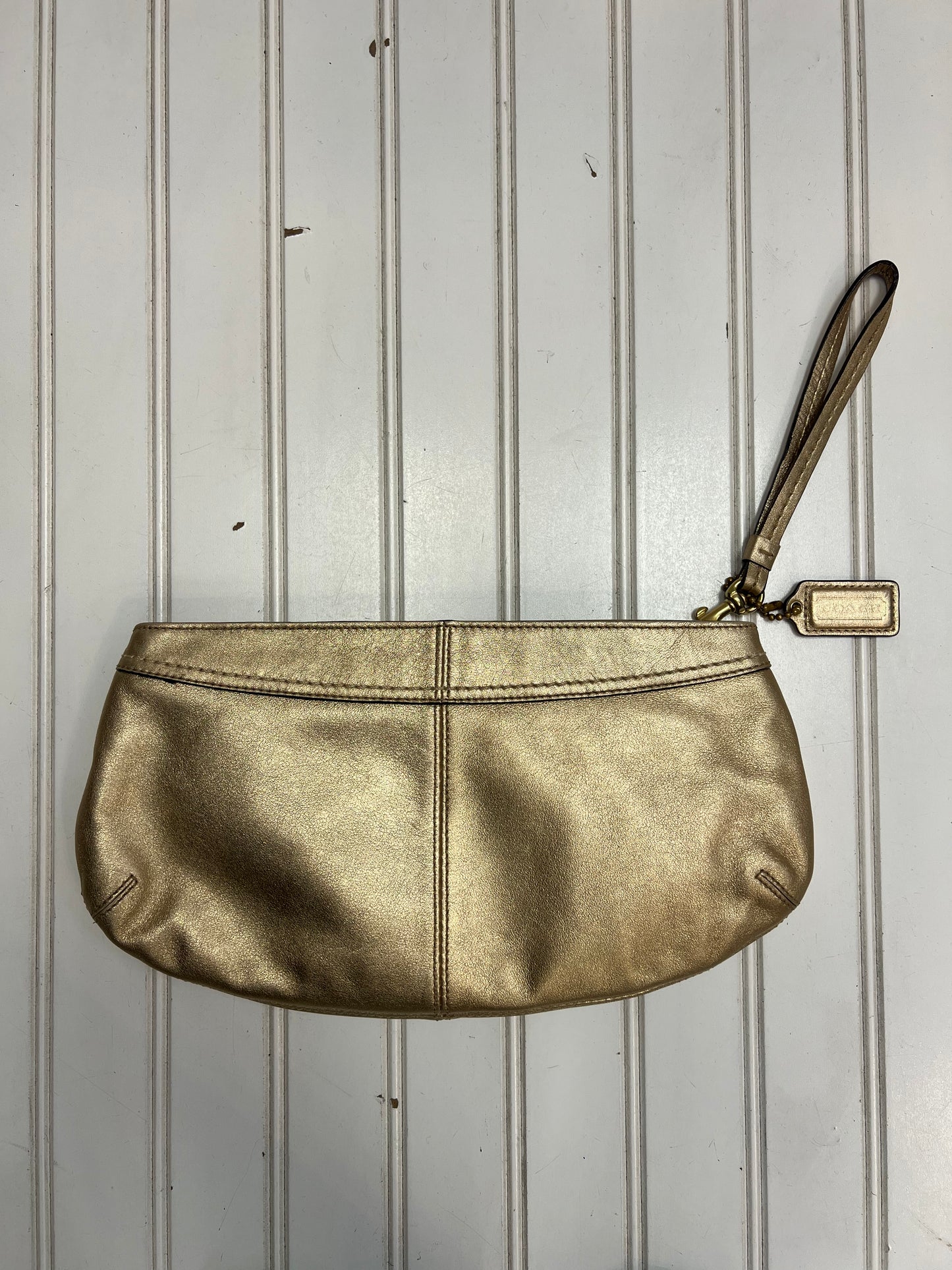 Wristlet Leather By COACH OUTLET Size: Medium