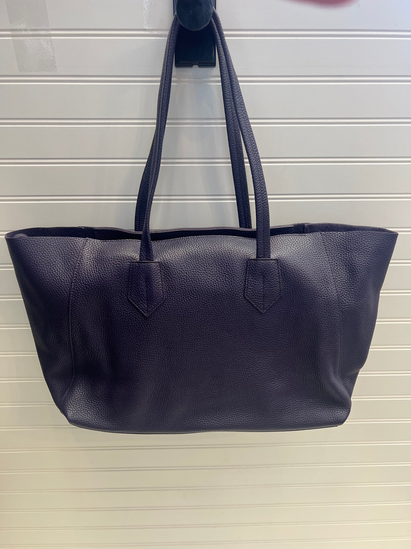 Handbag Leather By Neely & Chloe Size: Large