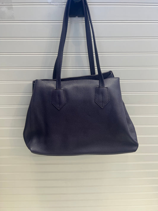 Handbag Leather By Neely & Chloe Size: Large