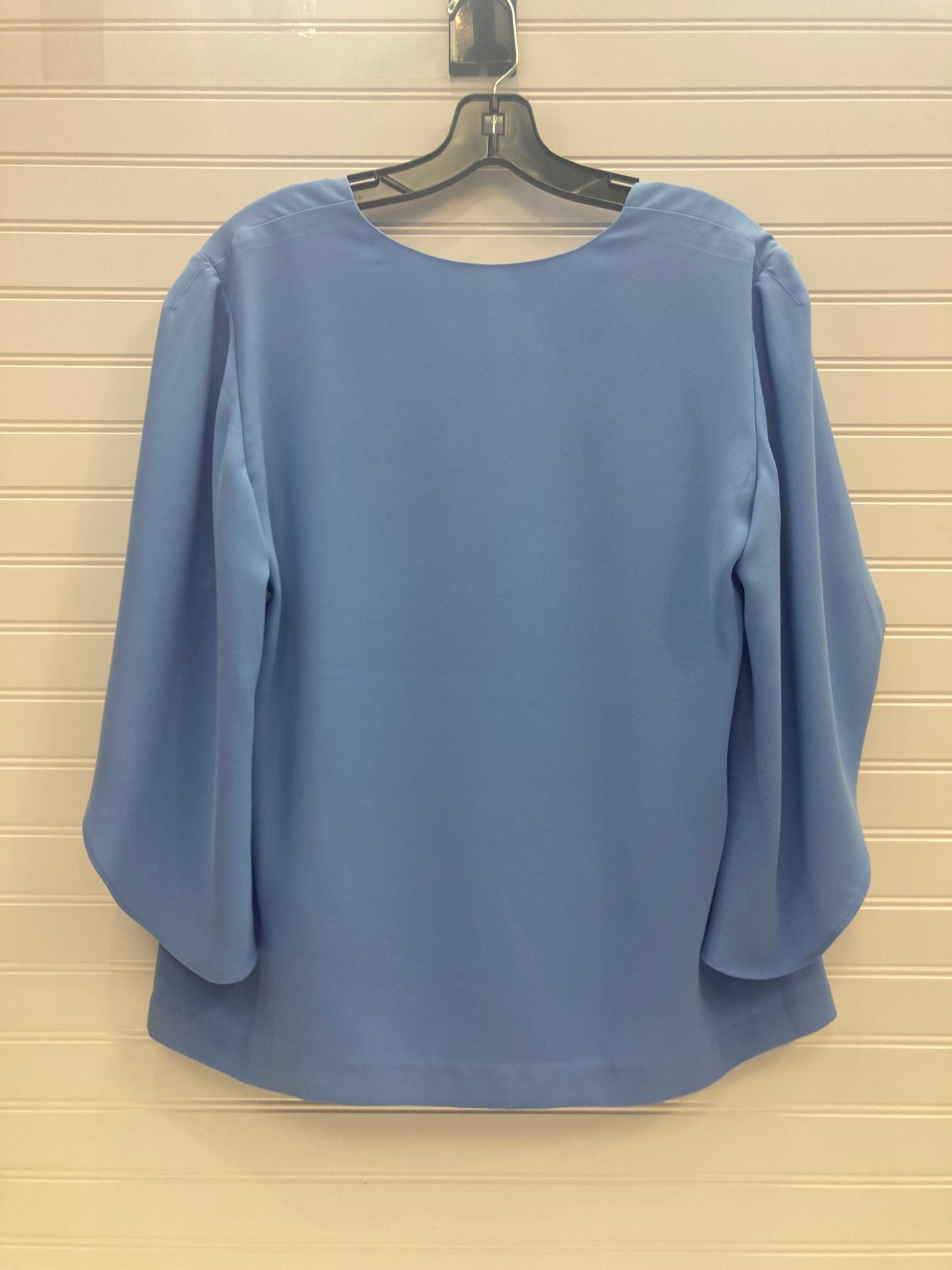 Blue Top 3/4 Sleeve Anna Kate, Size M