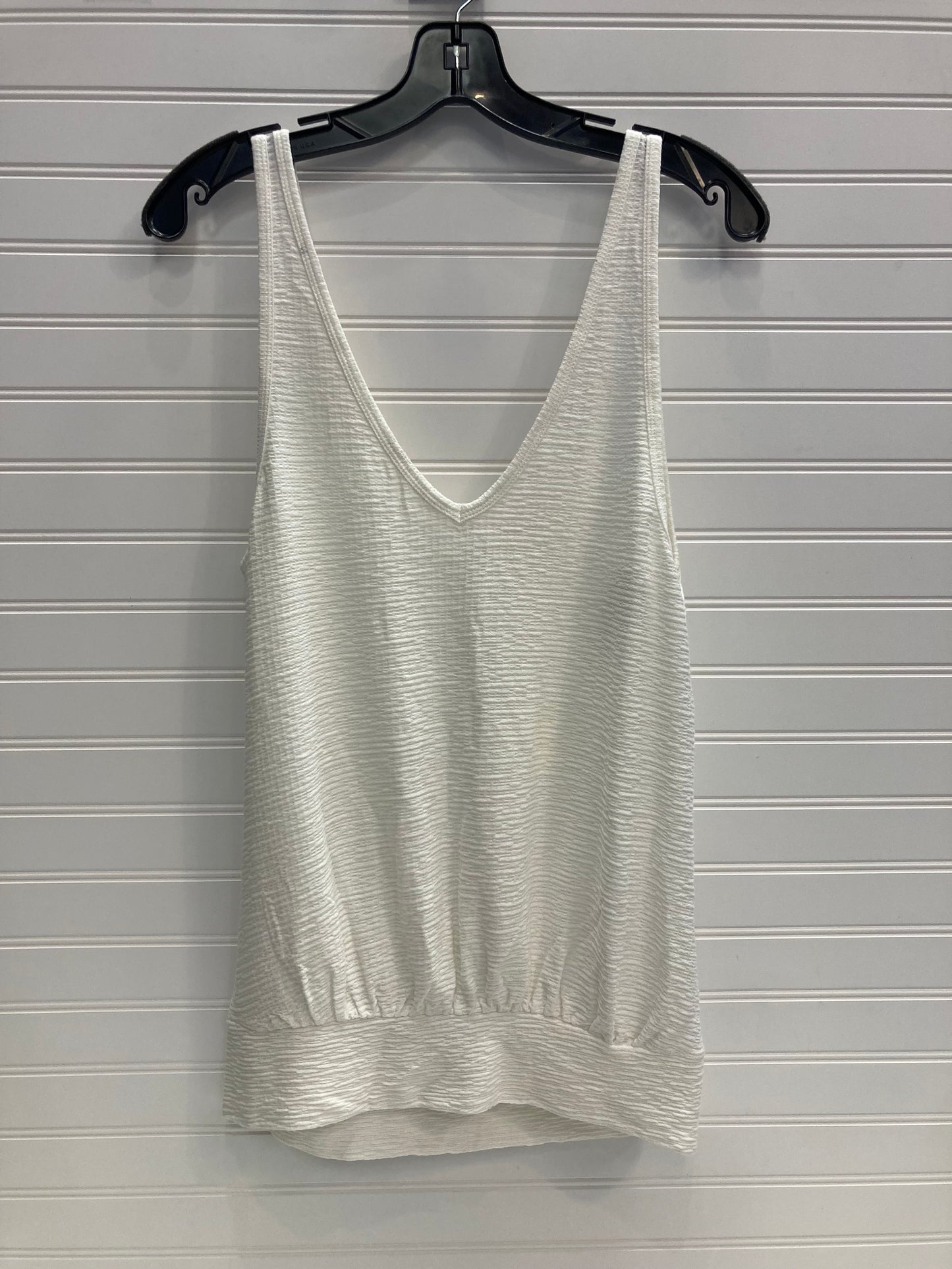 White Top Sleeveless Anthropologie, Size M