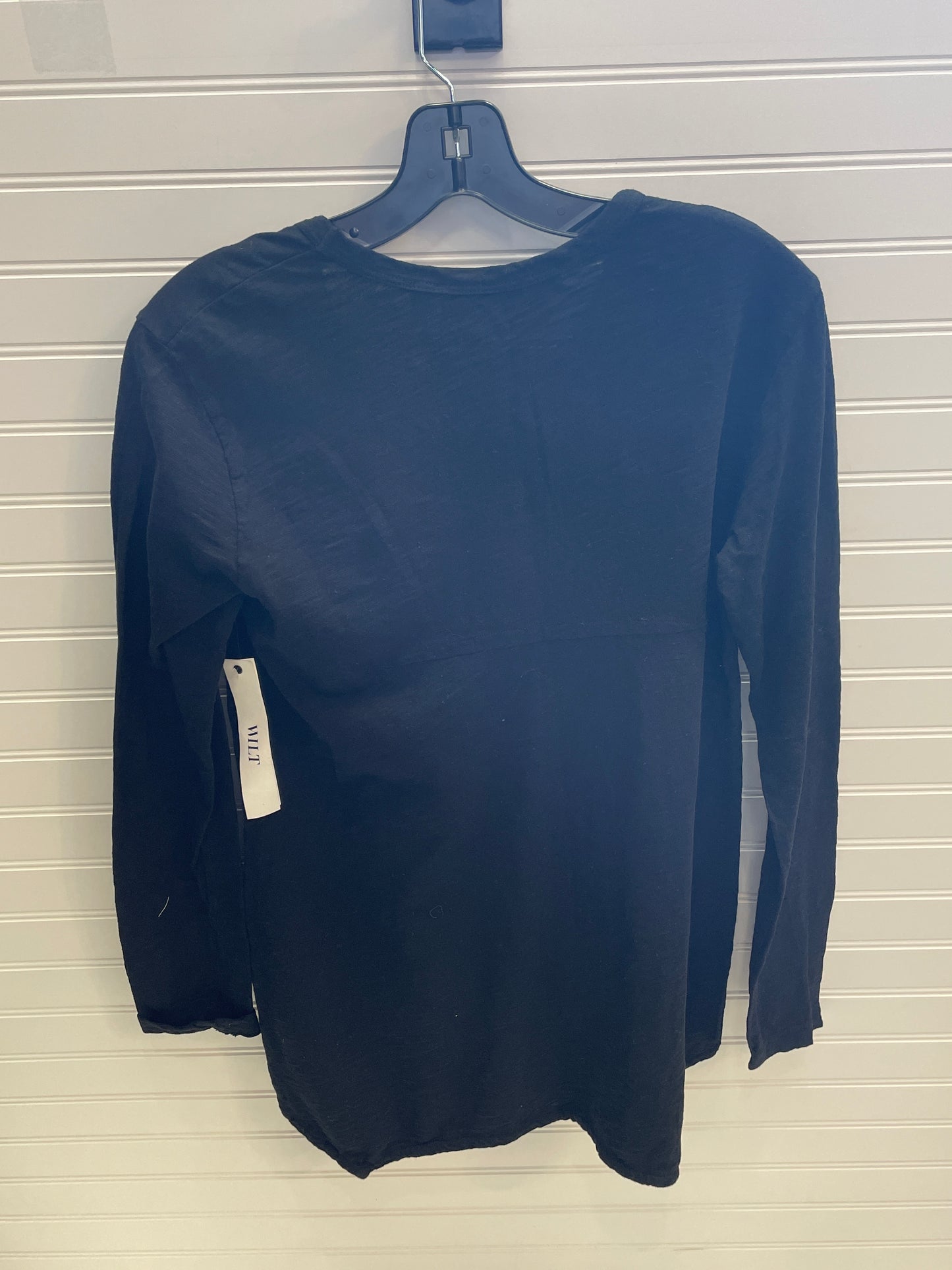 Black Top Long Sleeve Wilt, Size S