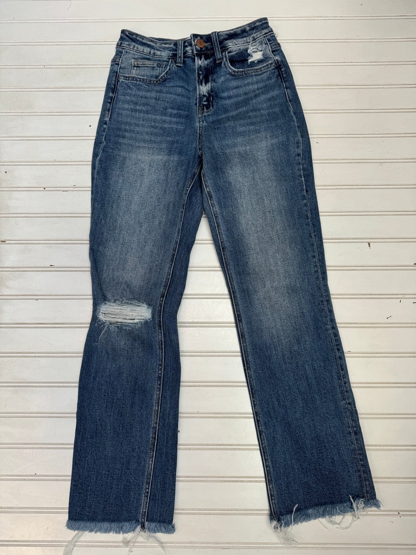 Blue Denim Jeans Straight Flying Monkey, Size 0