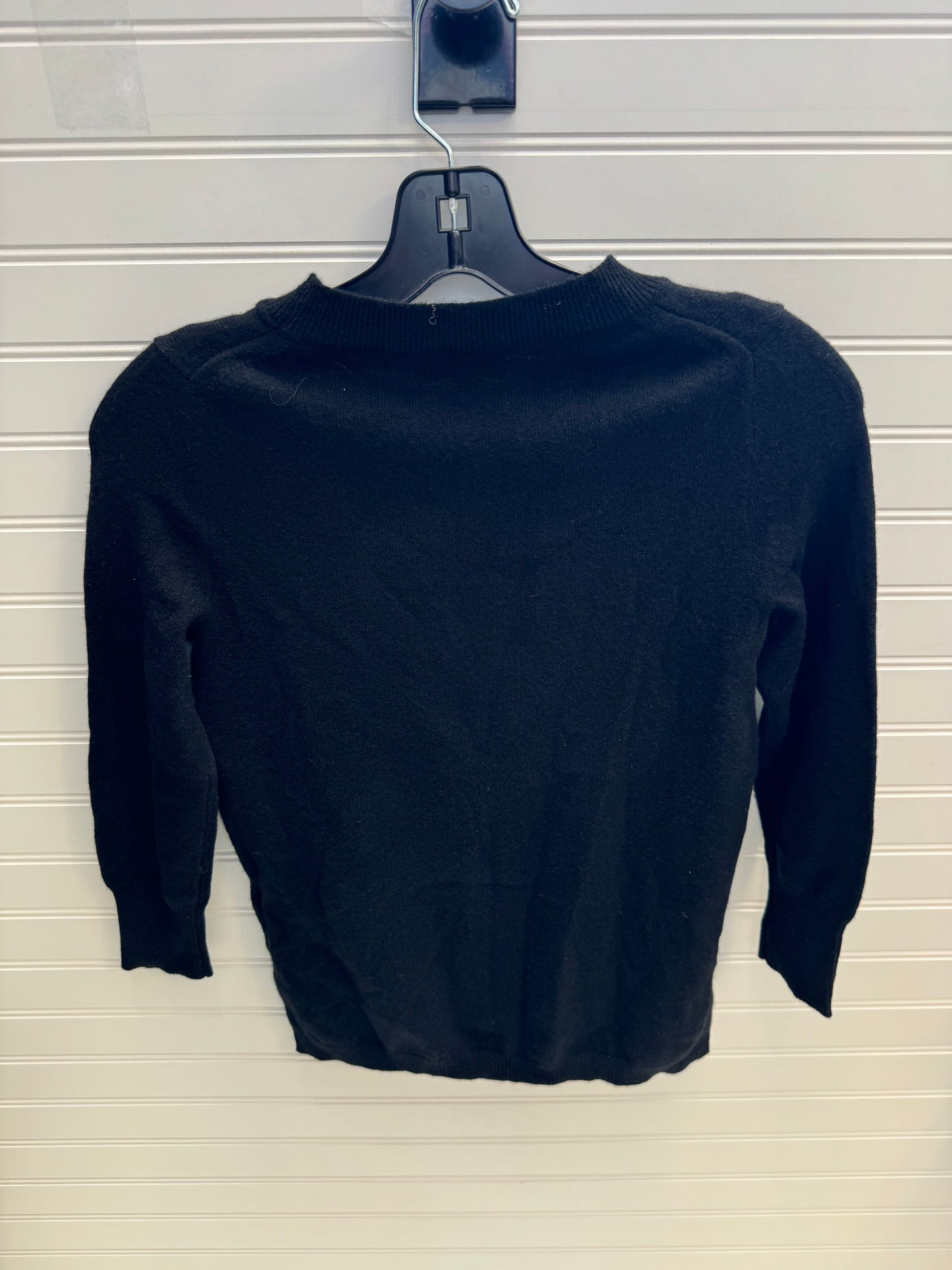 Black Sweater Cashmere J. Crew, Size Xxs