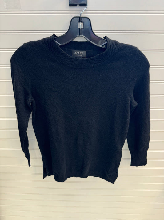 Black Sweater Cashmere J. Crew, Size Xxs