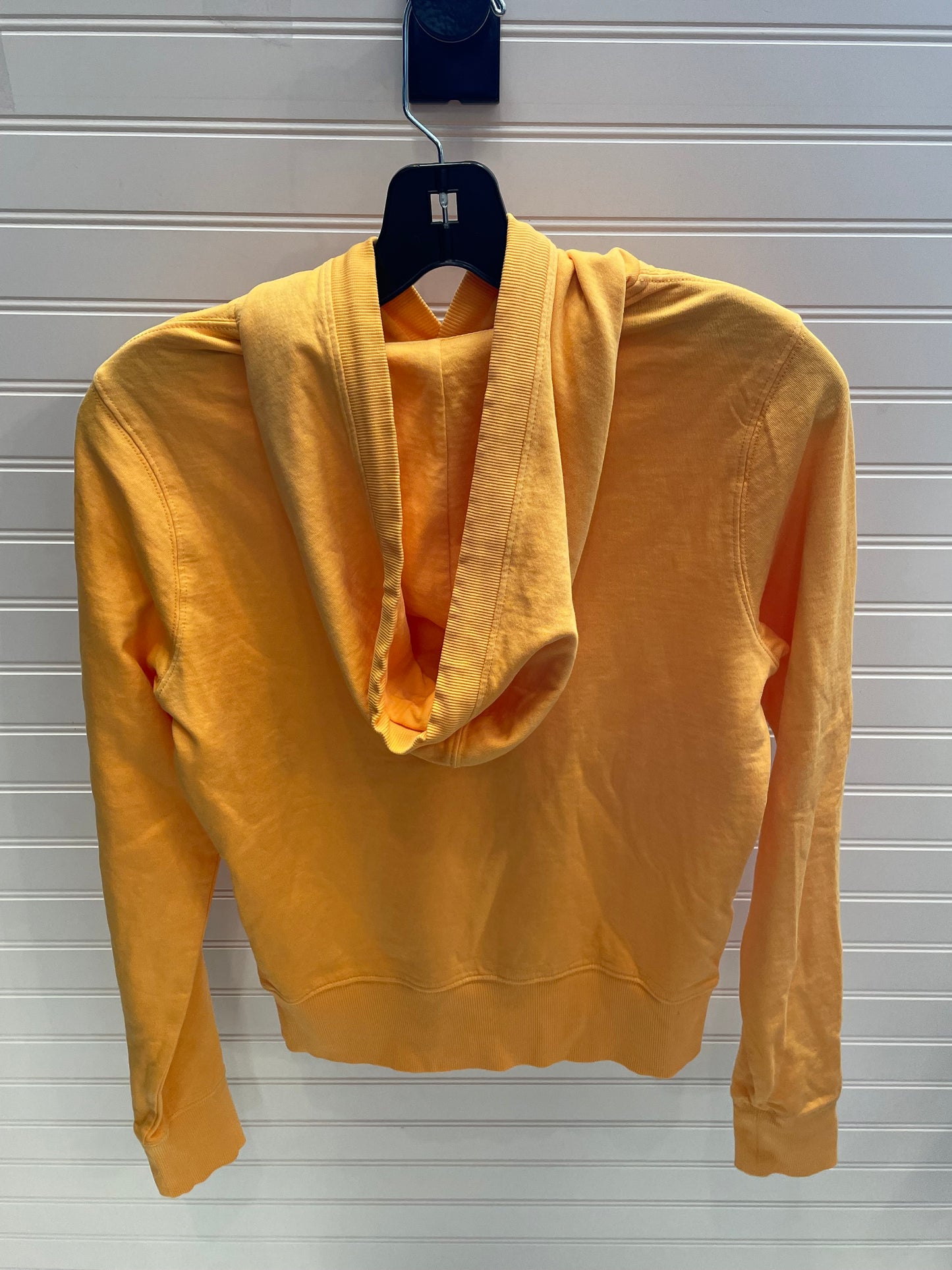 Orange Athletic Sweatshirt Hoodie Athleta, Size Xxs