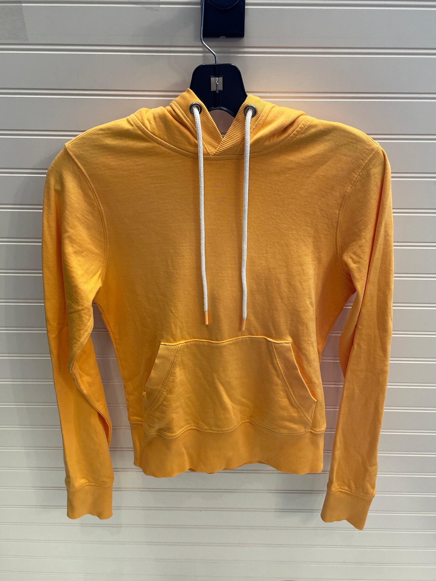 Orange Athletic Sweatshirt Hoodie Athleta, Size Xxs