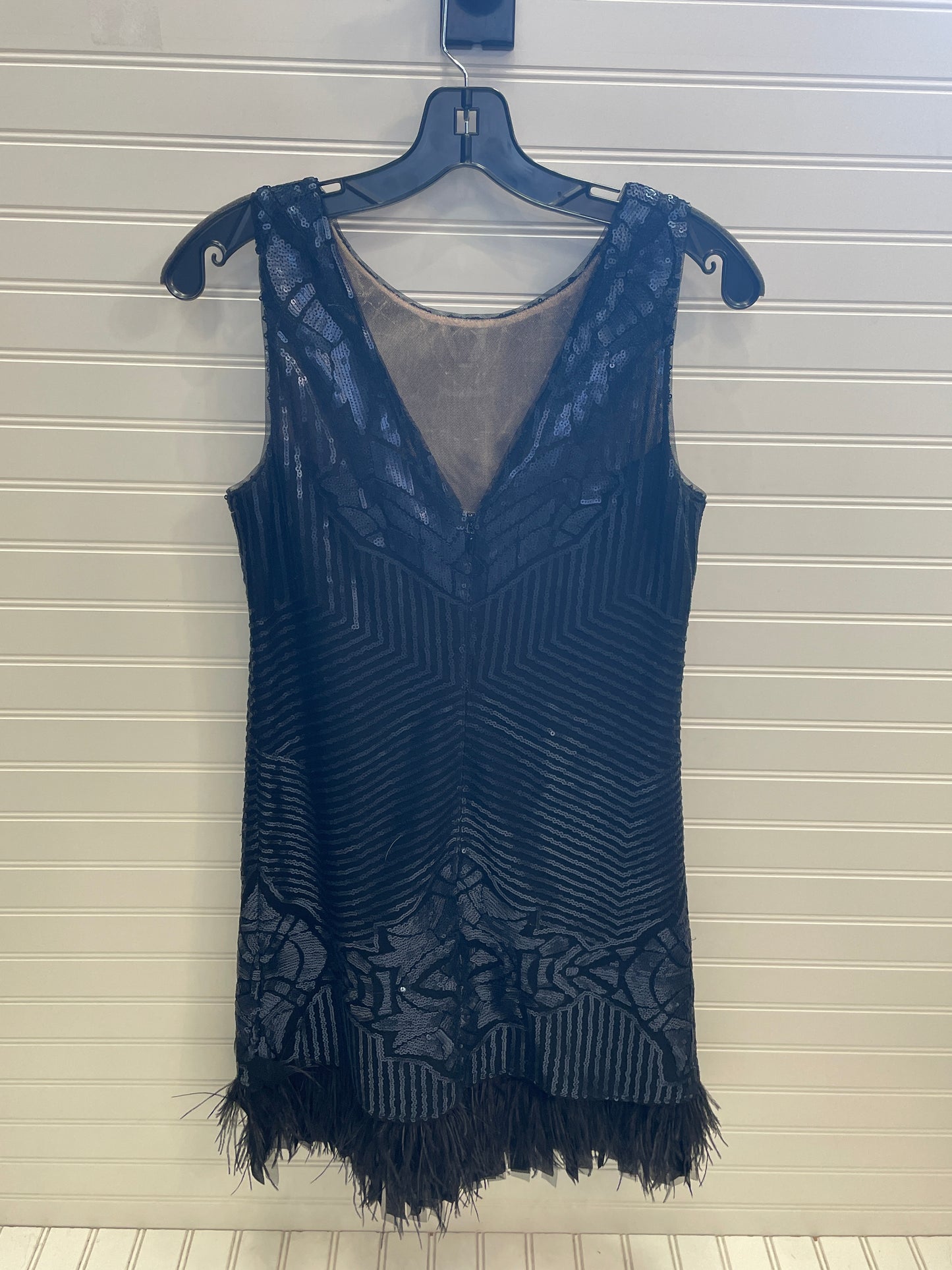 Black & Blue Dress Party Short Bcbgmaxazria, Size Xs