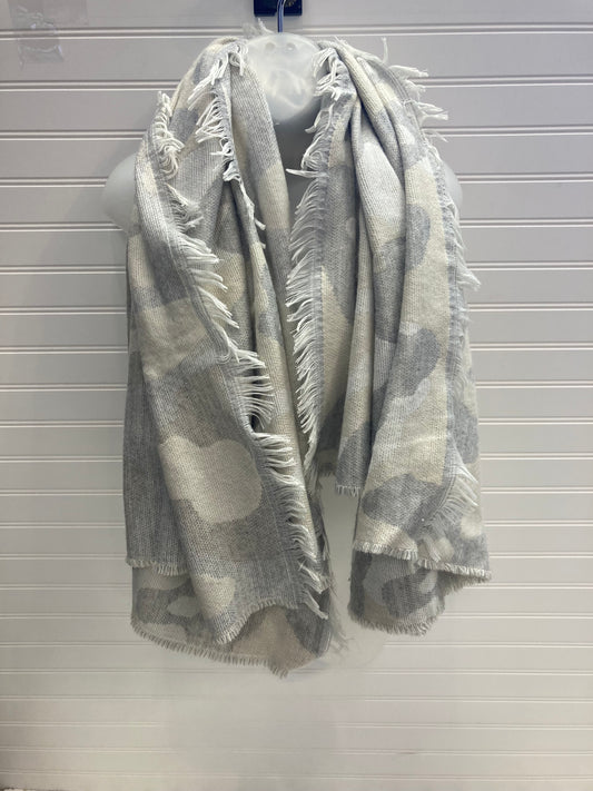 Cream & Grey Scarf Winter Anthropologie