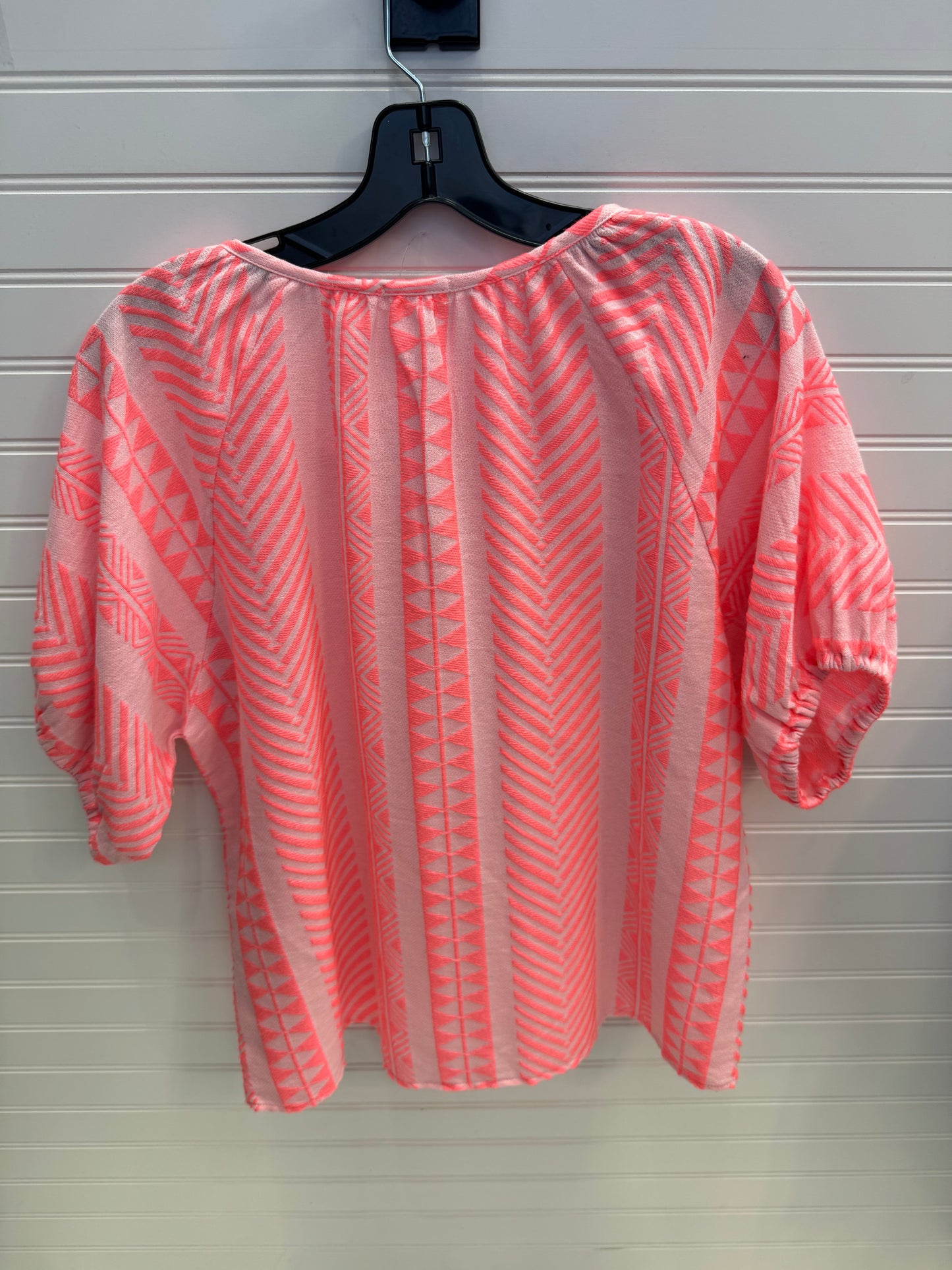 Top Short Sleeve By Dylan In Pink, Size: S