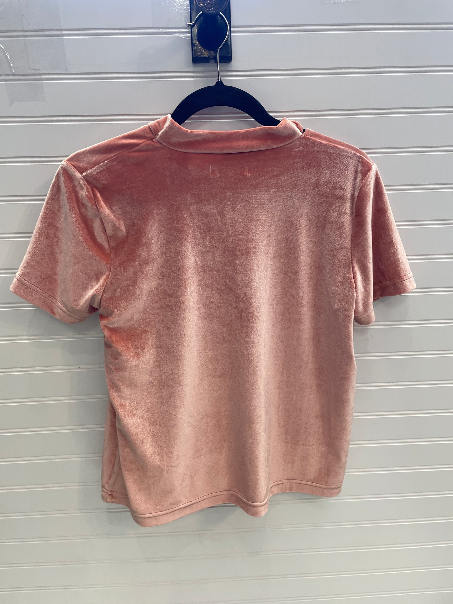 Top Short Sleeve By Madewell In Orange, Size: S