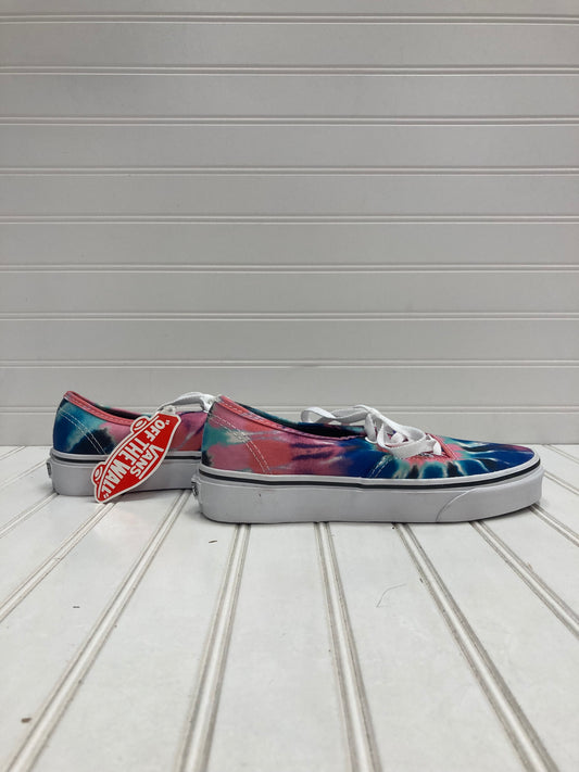 Shoes Sneakers By Vans In Multi-colored, Size: 7