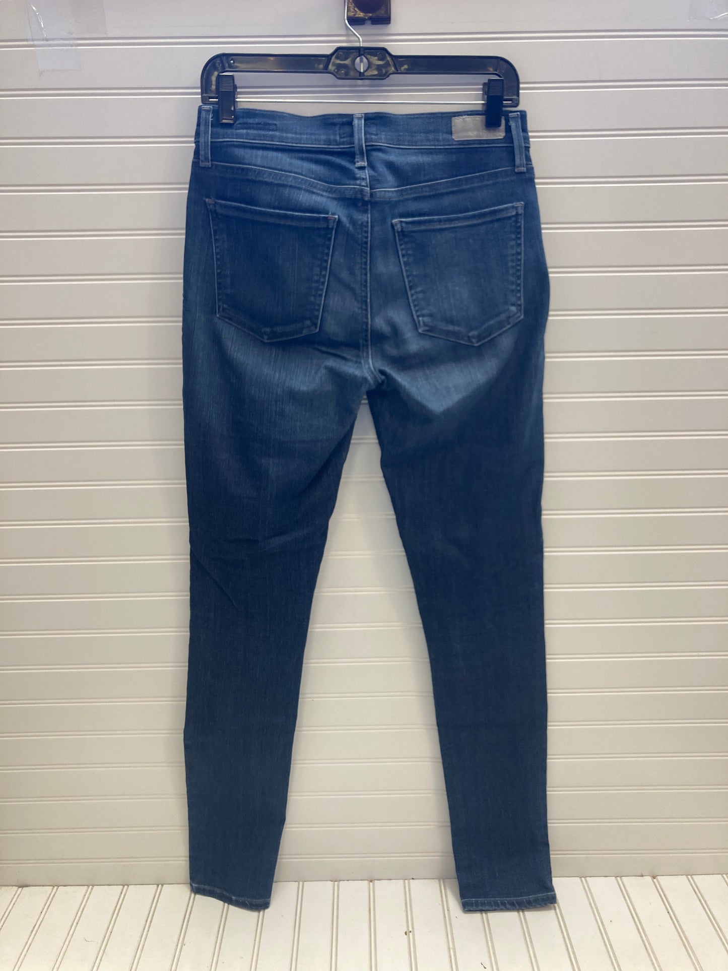 Jeans Skinny By Agolde In Blue Denim, Size: 4