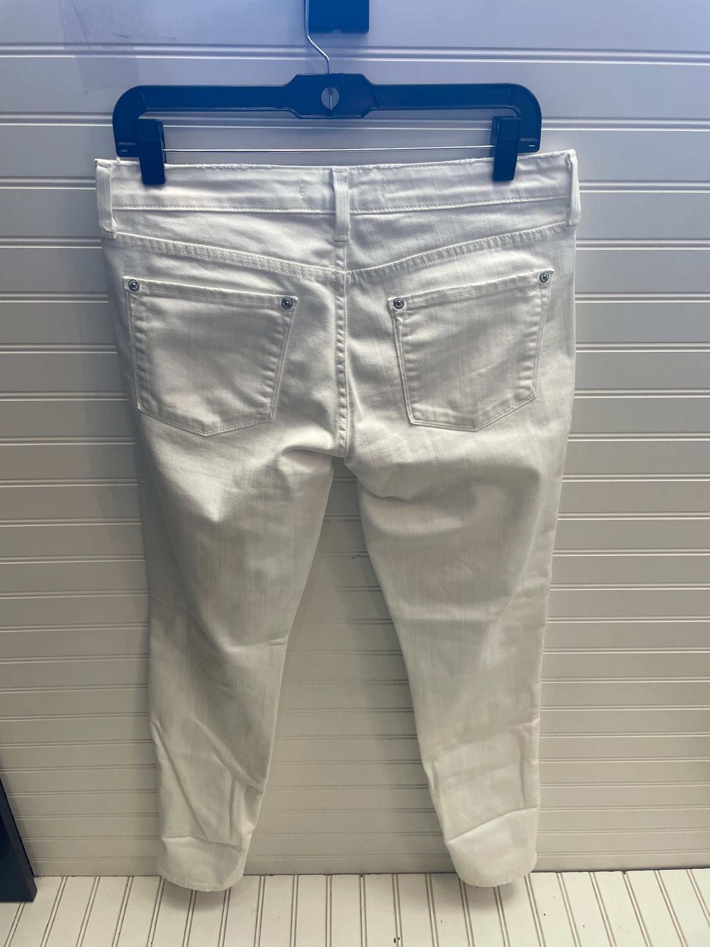 Jeans Straight By Vince In White, Size: 8