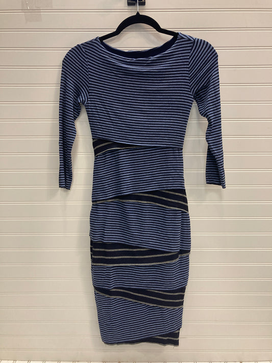 Dress Casual Midi By Bailey 44 In Striped Pattern, Size: Xs