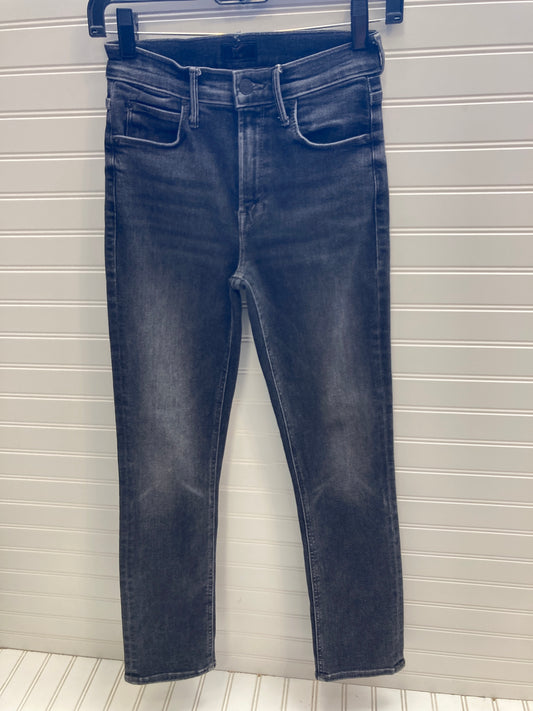 Jeans Skinny By Mother In Black Denim, Size: 2