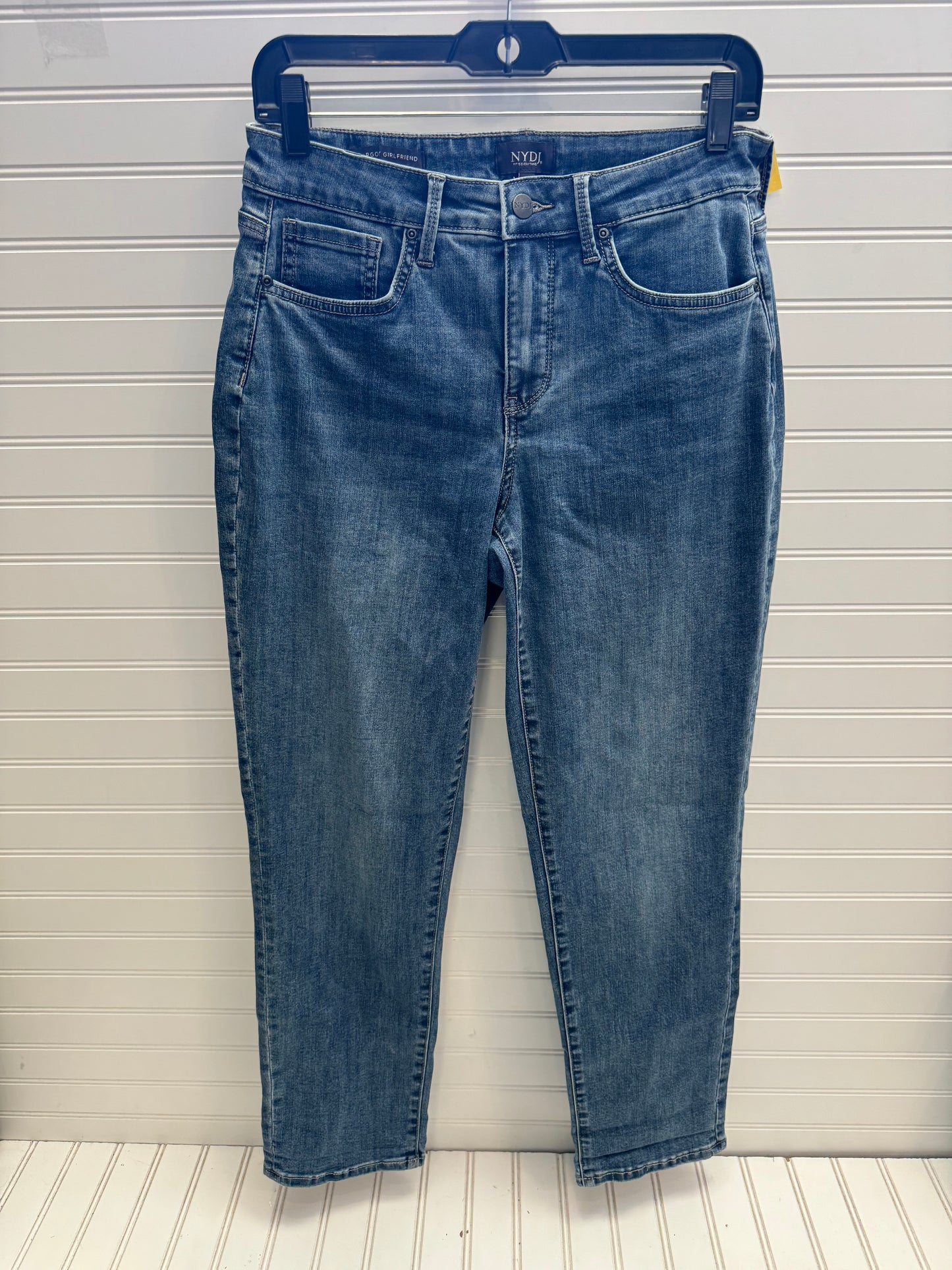 Jeans Straight By Not Your Daughters Jeans In Blue Denim, Size: 6