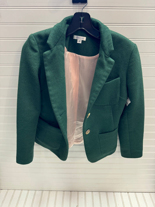 Blazer By Vanessa Fox In Green, Size: Xs