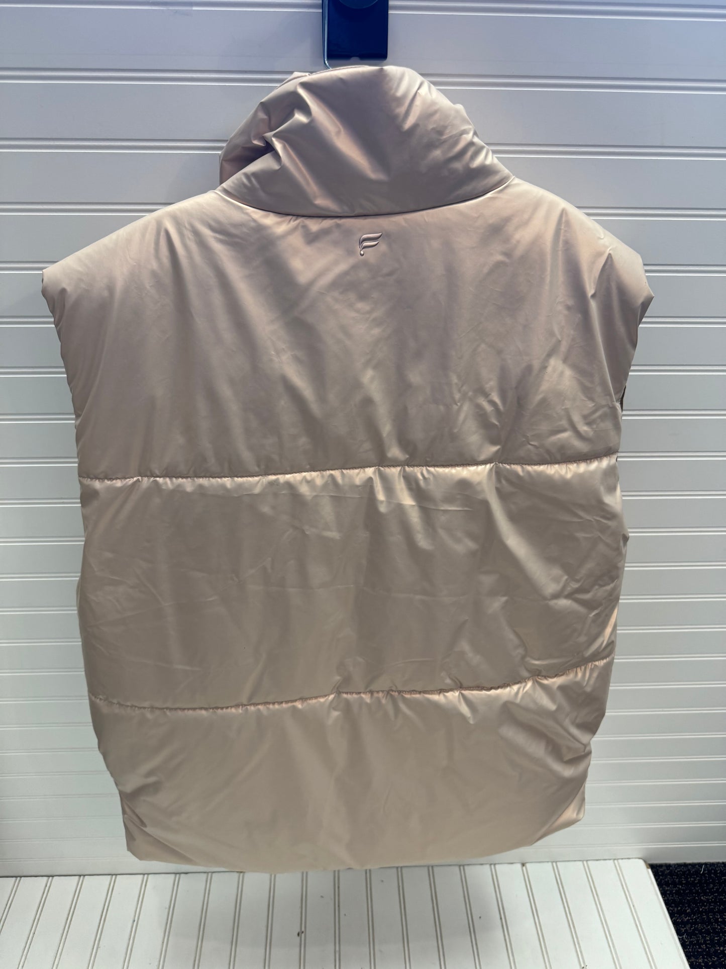 Jacket Puffer & Quilted By Fabletics In Cream, Size: M