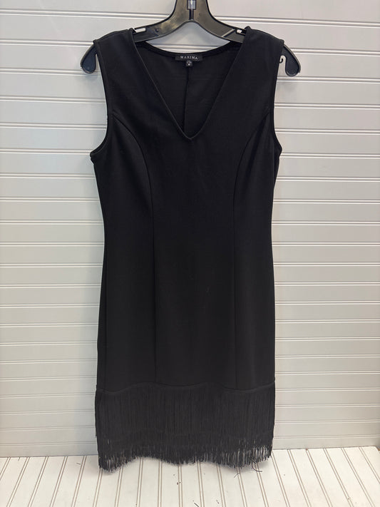 Dress Party Midi By Marina In Black, Size: M