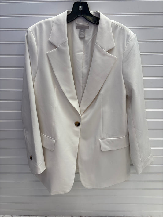 Blazer By H&m In White, Size: M