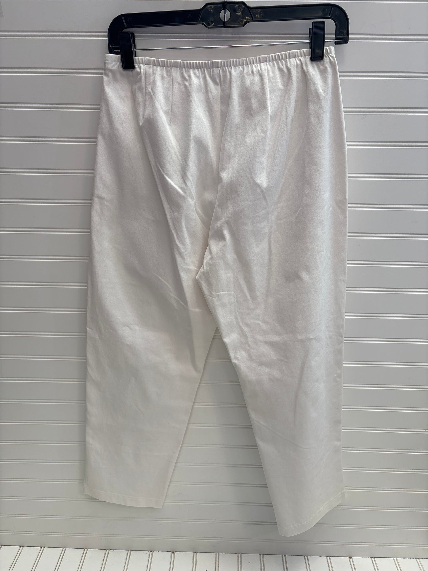 Pants Dress By Eileen Fisher In White, Size: Sp