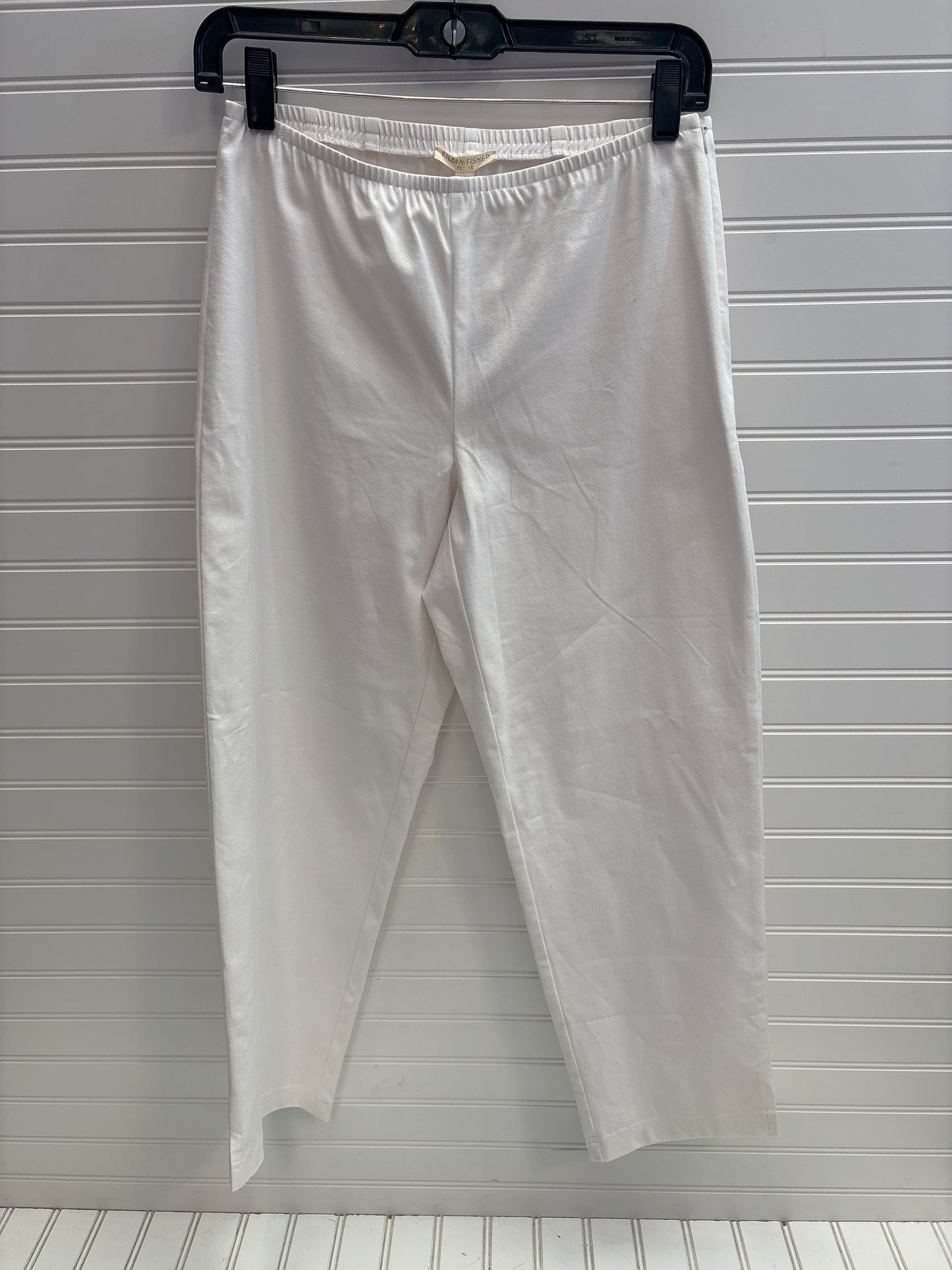 Pants Dress By Eileen Fisher In White, Size: Sp