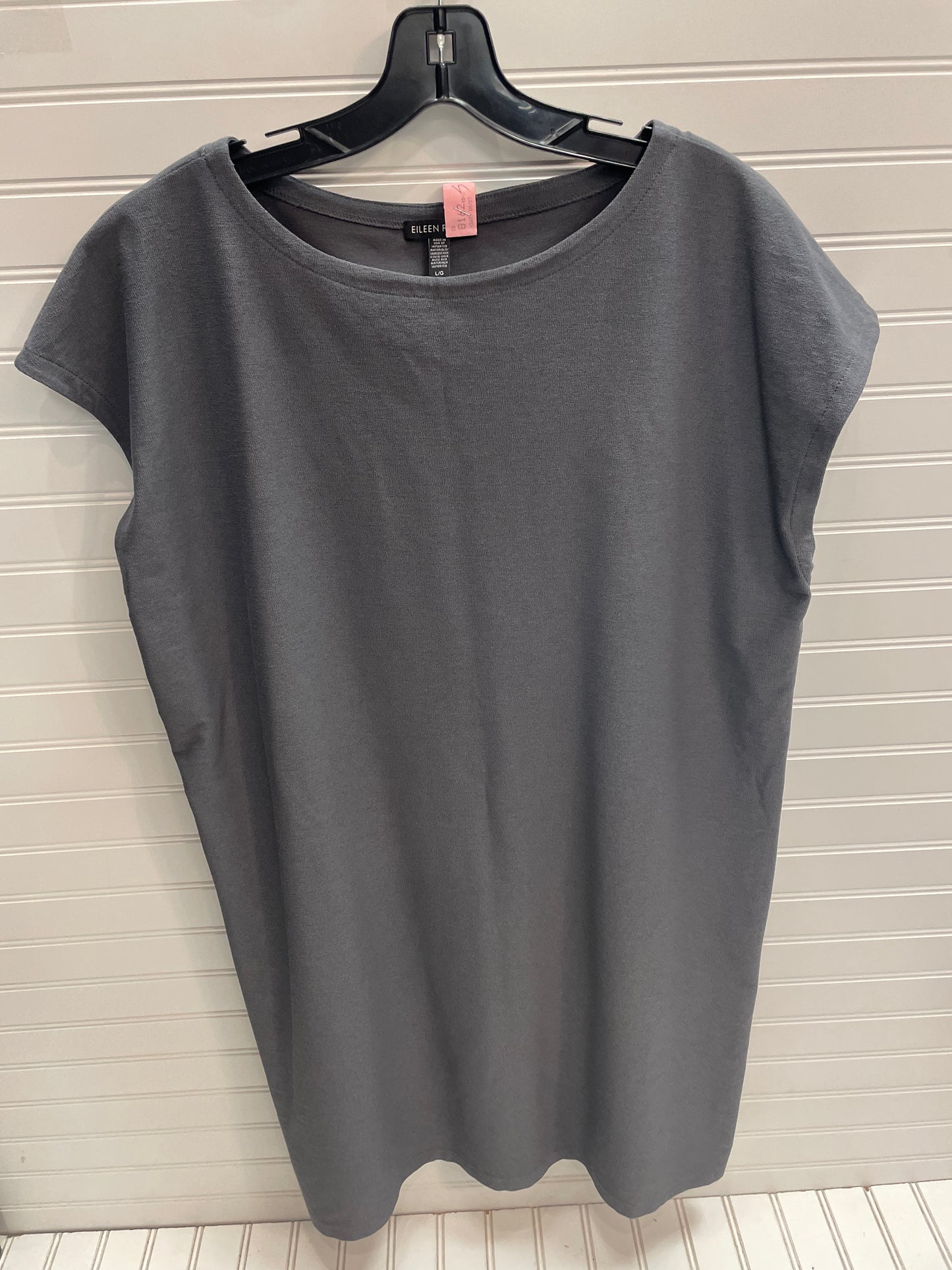 Dress Work By Eileen Fisher In Grey, Size: L