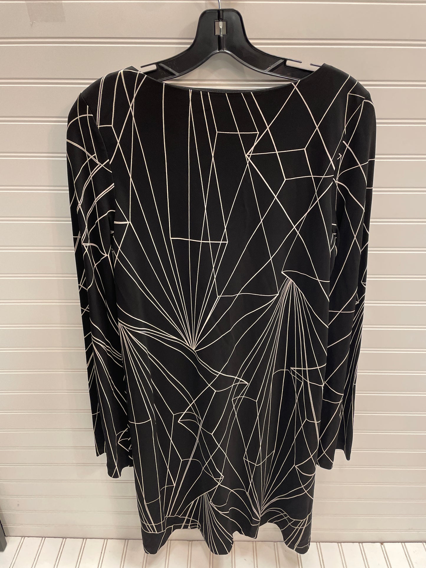 Dress Work By Nicole Miller In Black & White, Size: M