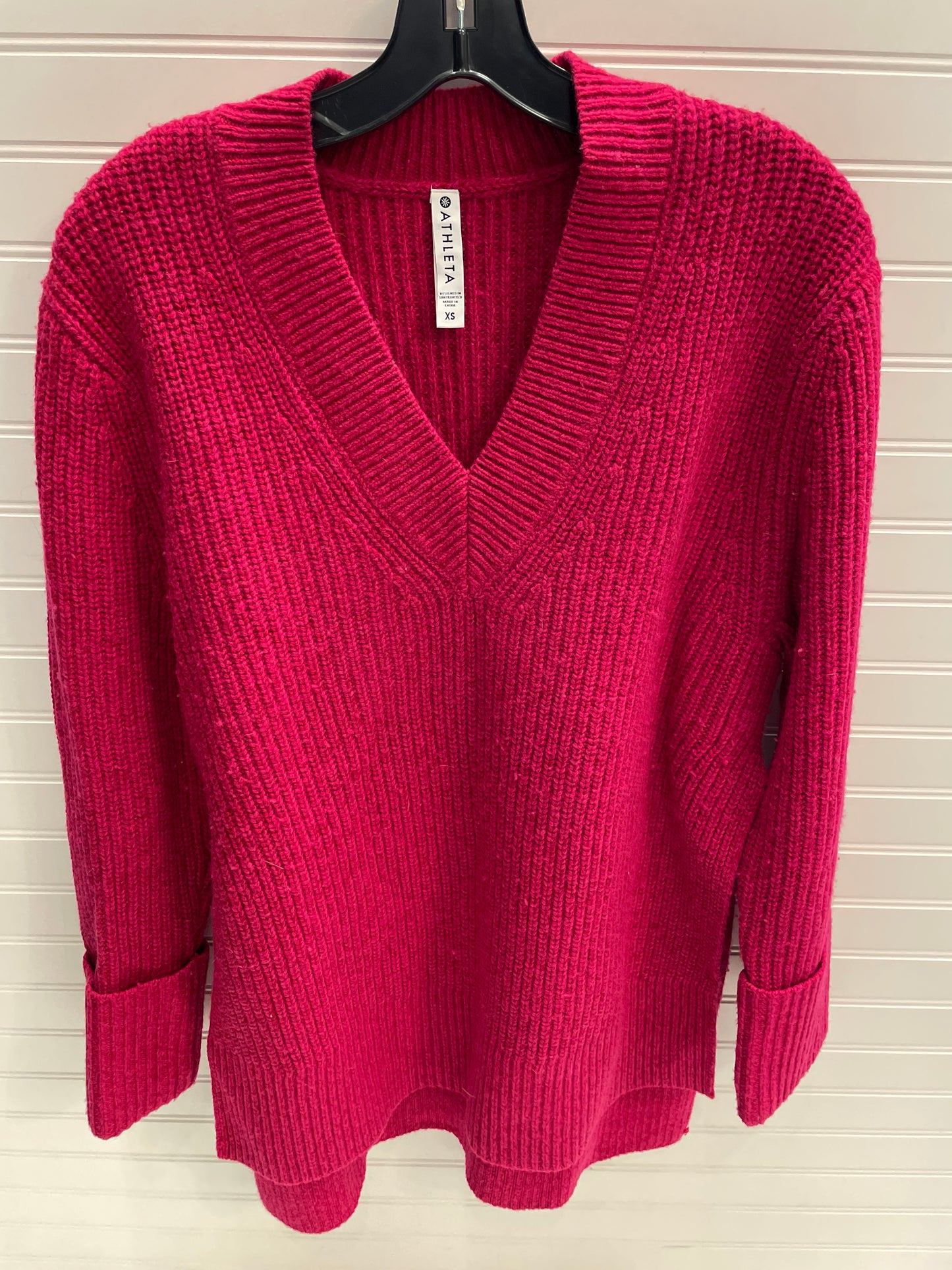 Sweater By Athleta In Pink, Size: Xs