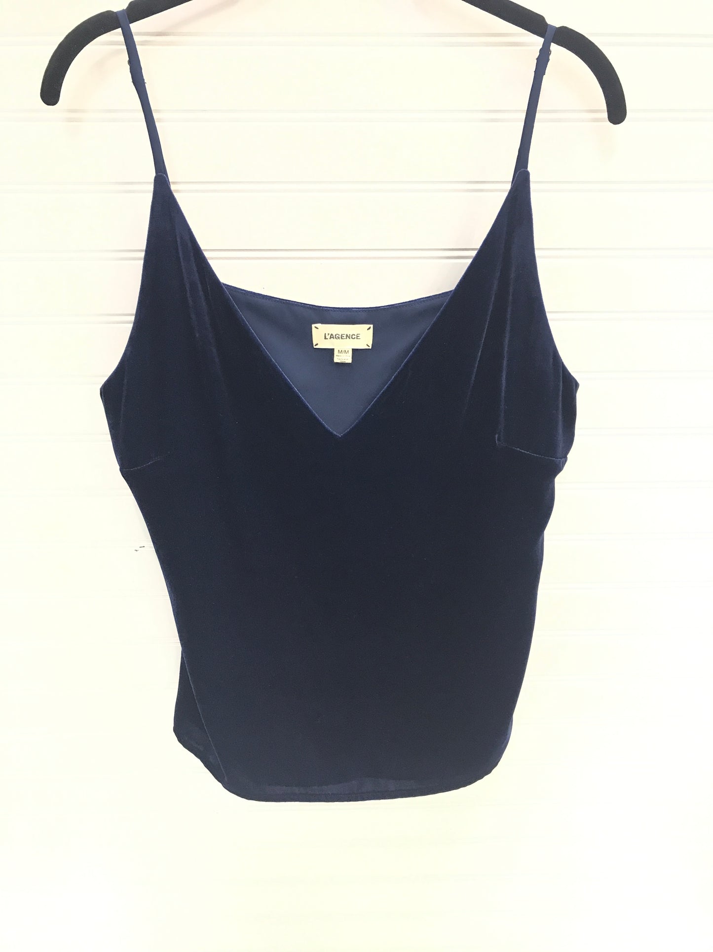 Top Cami By L Agence In Blue, Size: M