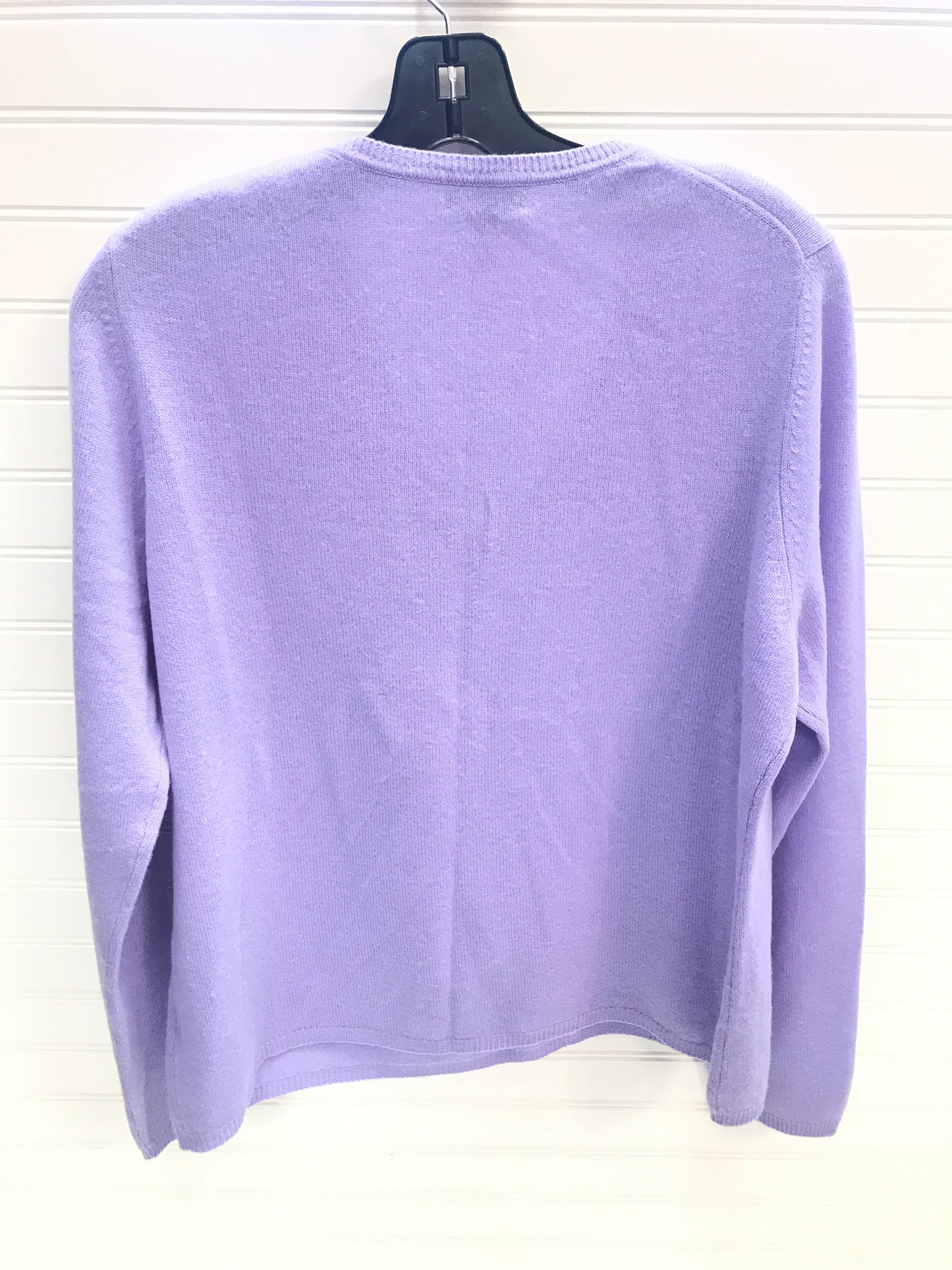 Sweater Cashmere By Charter Club In Purple, Size: Xl