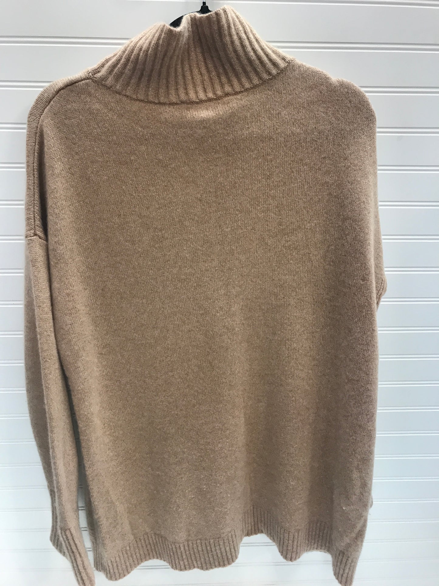 Sweater Cashmere By Ann Taylor In Tan, Size: Xl