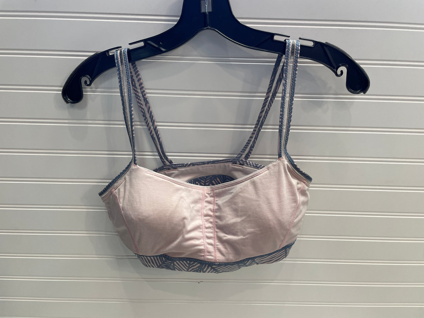 Athletic Bra By Lululemon In Blue & Pink, Size: 10