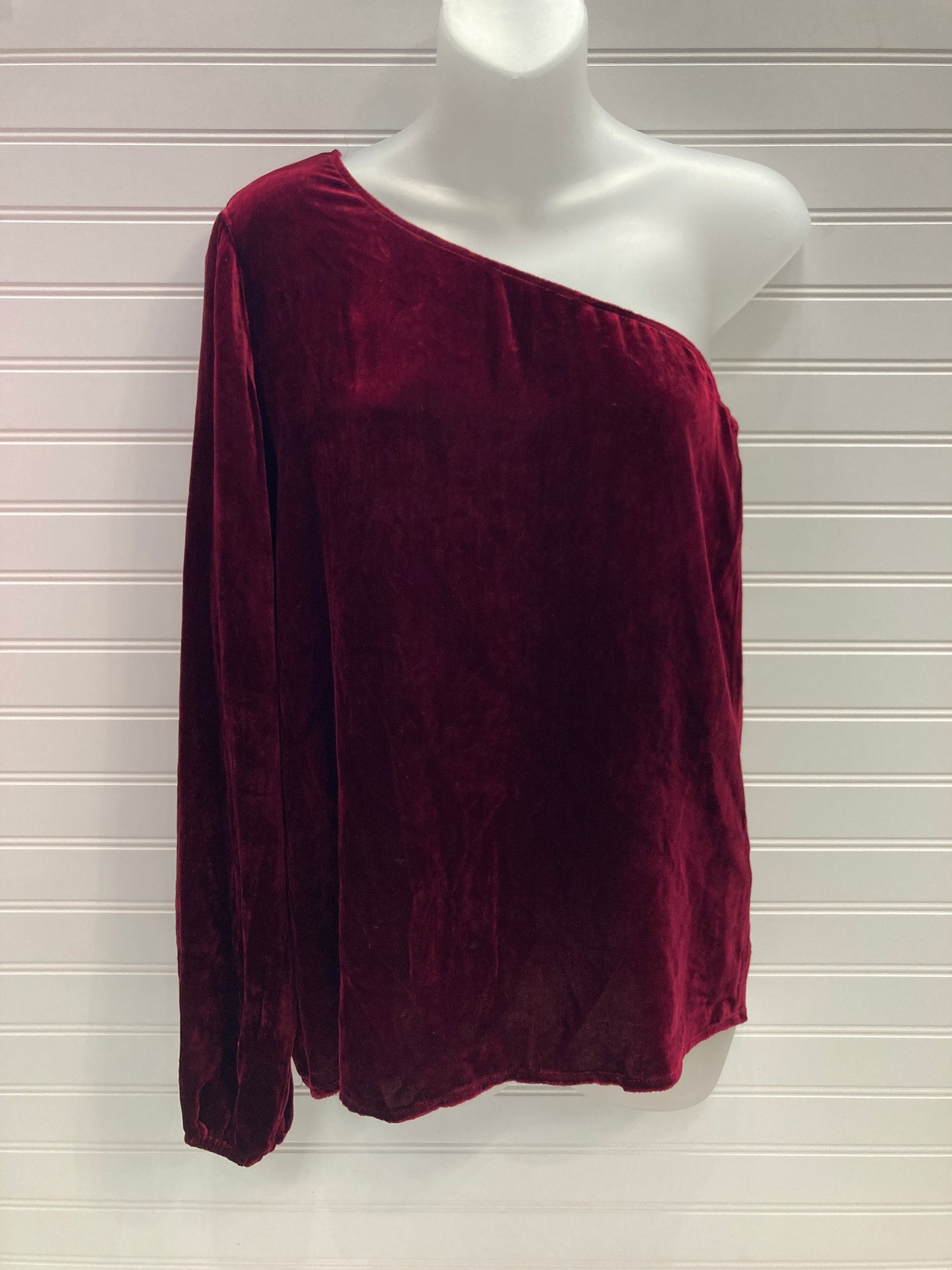 Top Long Sleeve By Ramy Brook In Red, Size: Xs