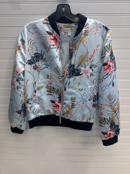 Jacket Other By Neiman Marcus In Floral Print, Size: S