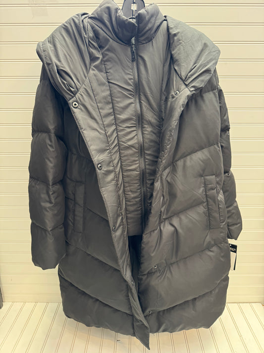 Coat Puffer & Quilted By Lauren By Ralph Lauren In Black, Size: L