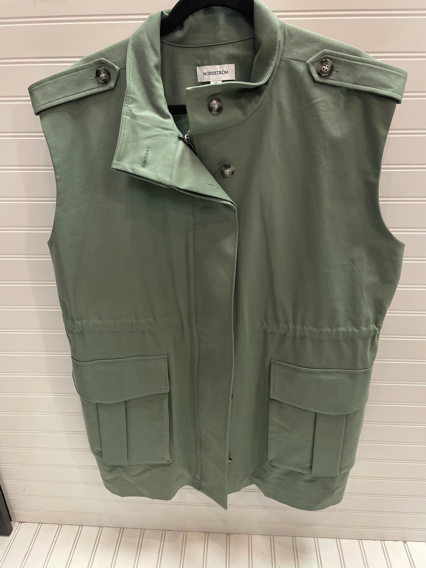 Vest Other By Nordstrom In Green, Size: Xxl