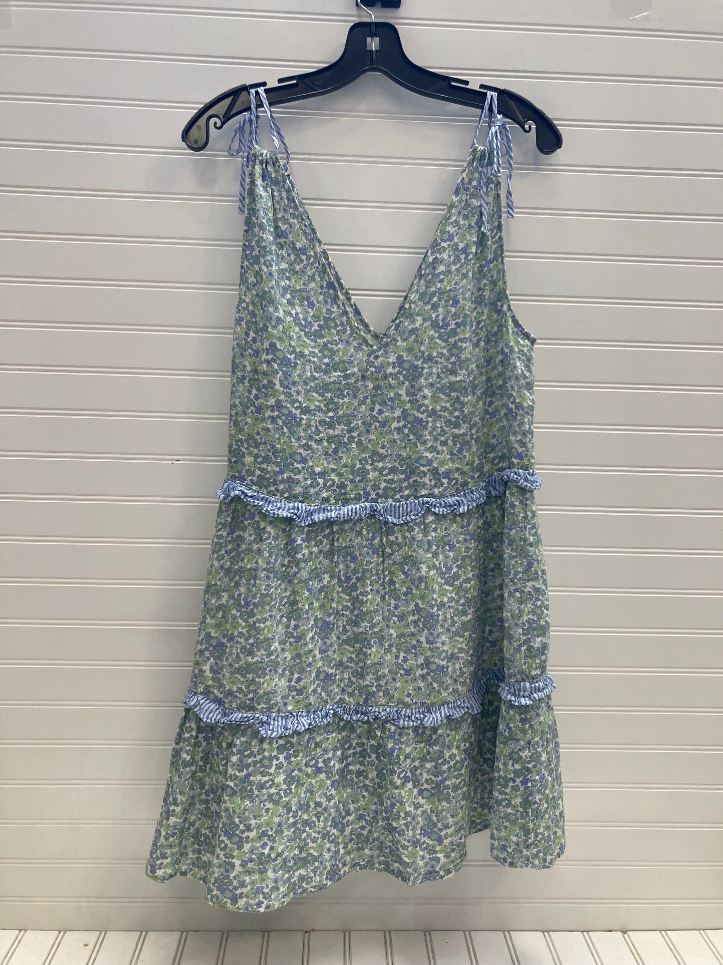 Dress Casual Short By Rails In Blue & Green, Size: S